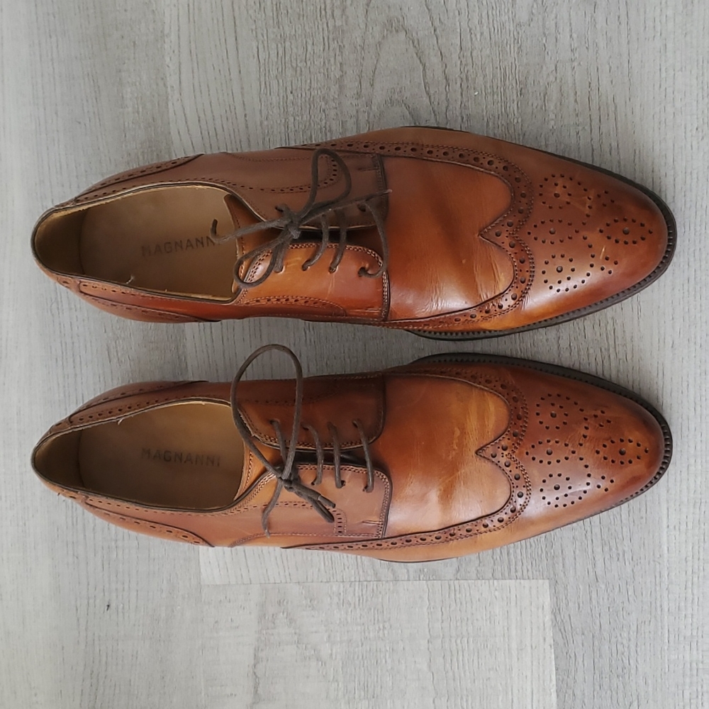 Magnanni Men's Shoe sz. 10 Wingtip